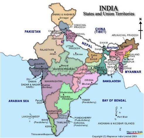 Map of India