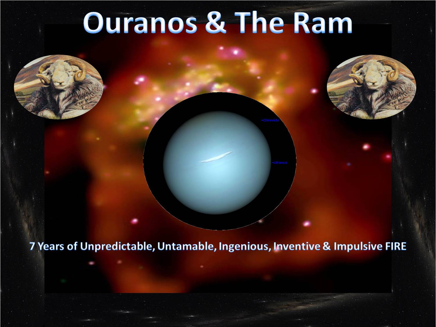 Light my fire Uranus in the image of the Ram (Aries)